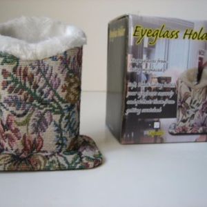 FLORAL Eyeglass Stand Case Holder Reading Glasses Organizer Cup Eye Readers Find